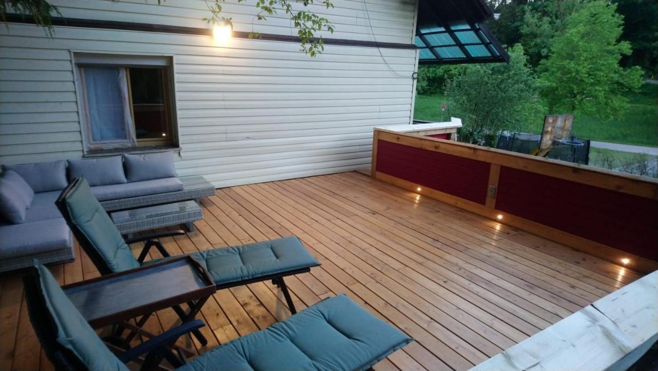Gemuetliches Haus Mit Sauna Im Voralpenland Peißenberg エクステリア 写真